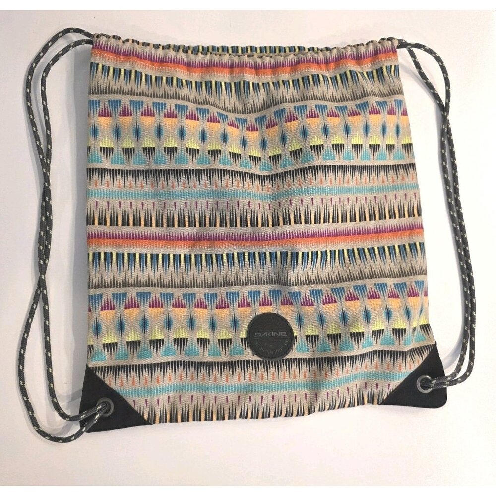 Dakine Cinch Pack Backpack Drawstring Bag Tribal Look‎